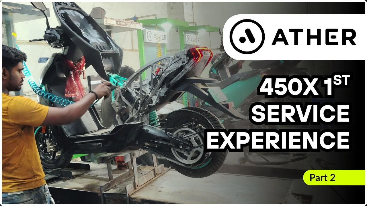 Service Complete! ✅ Ather 450X After 5500 KM | Part 2