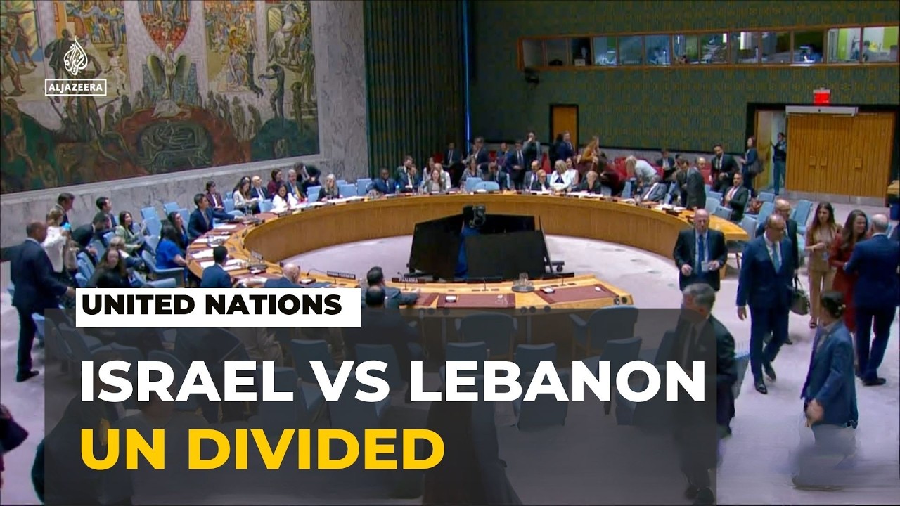 UN Security Council divided over Israel&rsquo;s actions in Lebanon