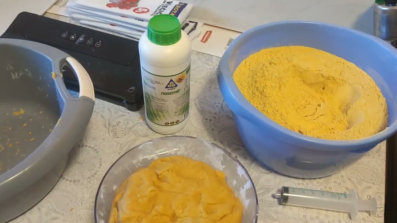 Pogača , izrada pčelinje pogače od A do Z . Za vlastite potrebe. *15% proteinska pogača
