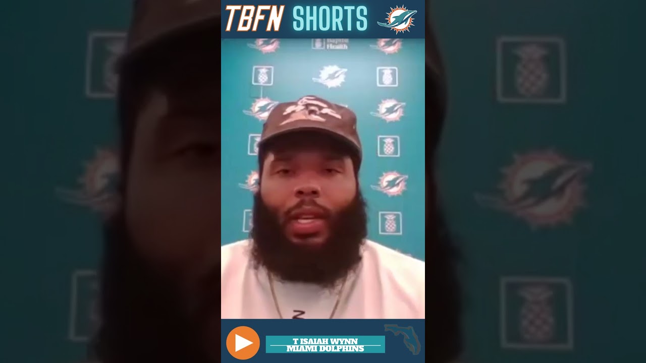 TBFN SHORTS - T Isaiah Wynn talks about which tackle spot he's played.  And Dolphins blitz pressure!