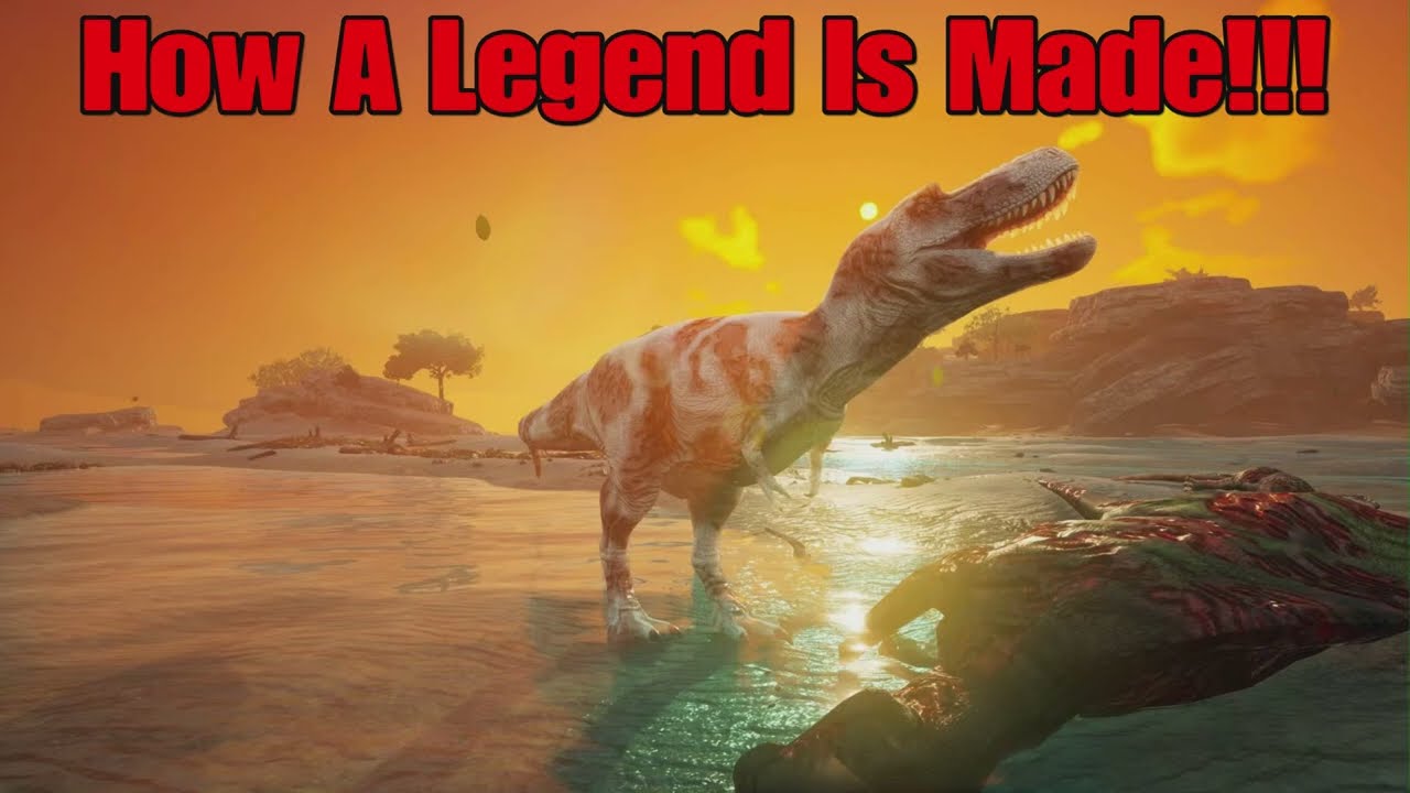 How A Legend Is Made! Path Of Titans T-Rex Gameplay/Pvp T Rex Hunting, Epic Moments!