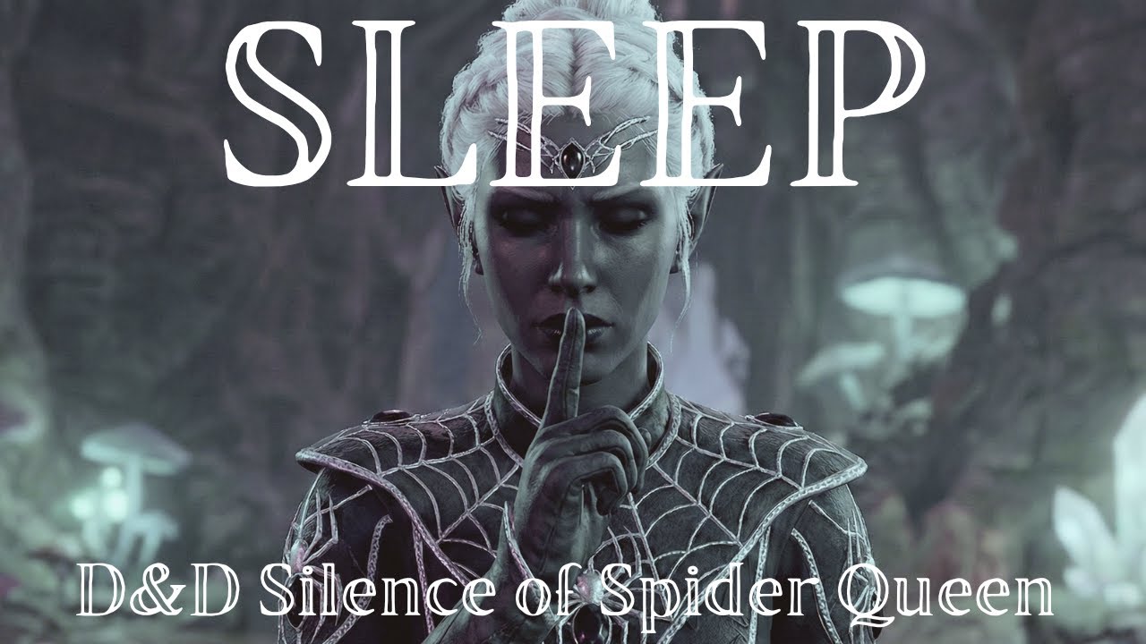The REAL Reason Why Spider Queen Lolth Went Silent: Drow in Crisis | D&D Lore To Sleep To