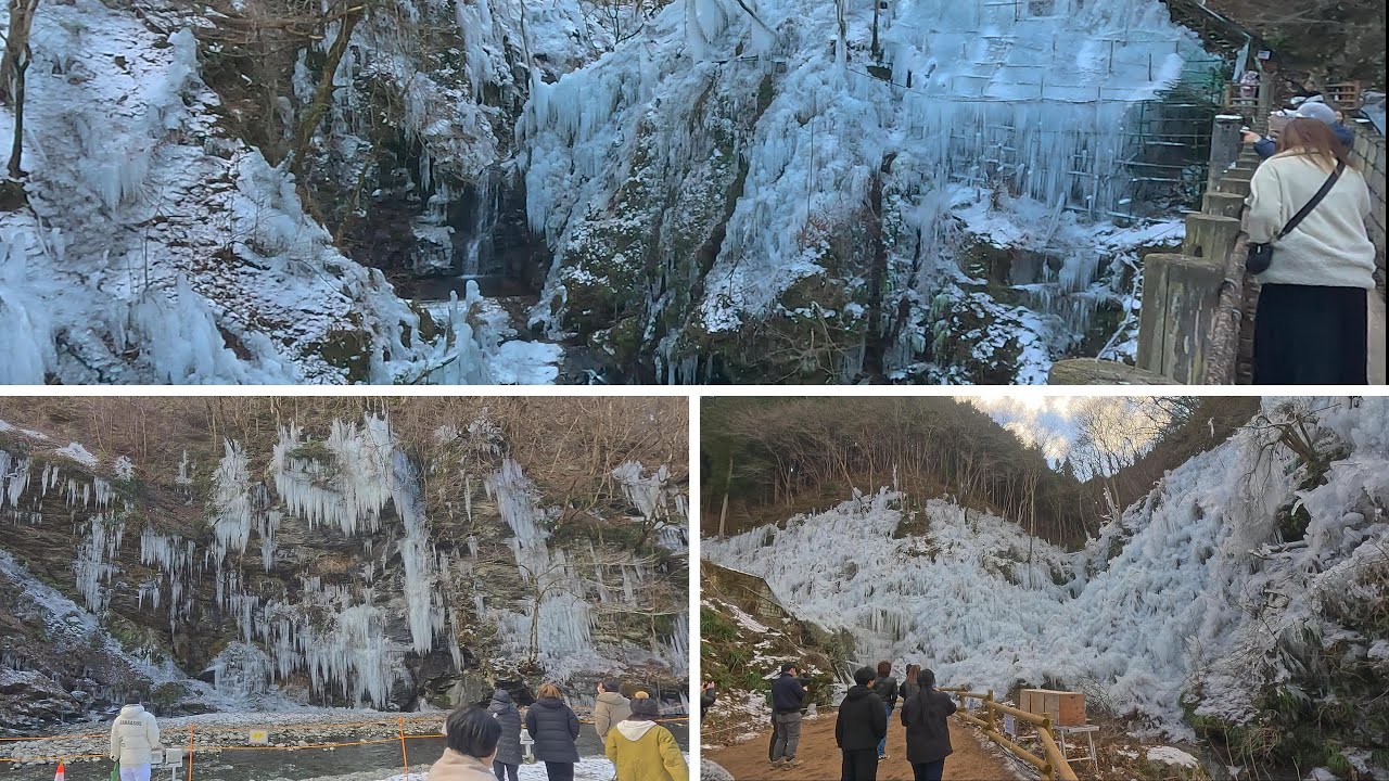 埼玉県　秩父3大氷柱（2026　0111）氷柱