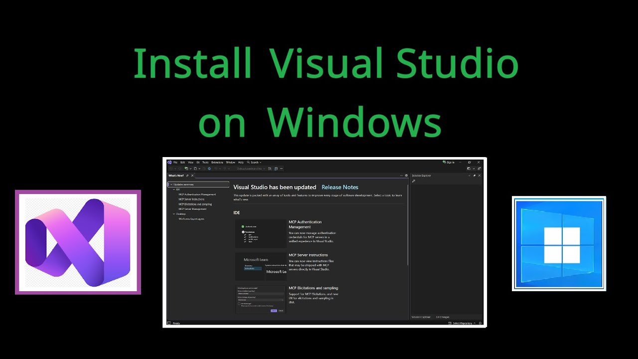 Как установить Visual Studio 2026 на Windows 11 | Пошаговое руководство