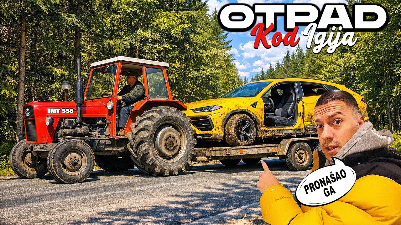 IMT-om IZVLAČIM 6 GODINA NAPUŠTENOG BAKINOG URUSA! *Otpad na selu* EP13