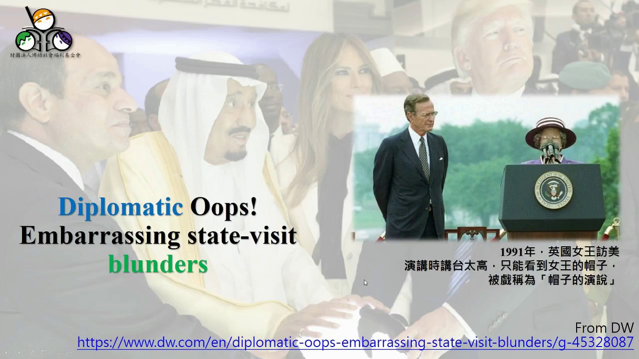 Diplomatic Oops! Embarrassing state-visit blunders