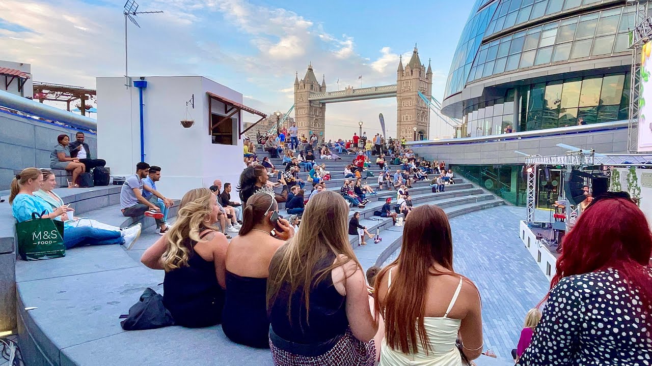 London Evening Walking Tour | Borough Market to London Tower Bridge via London Bridge Station