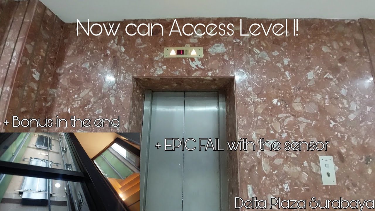 RARE Thyssen Elevator @ Delta Plaza Surabaya