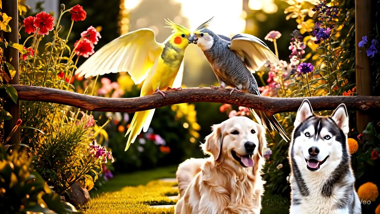 Cockatiel Serenade & Dog Reactions &ndash; Pure Comedy Gold!