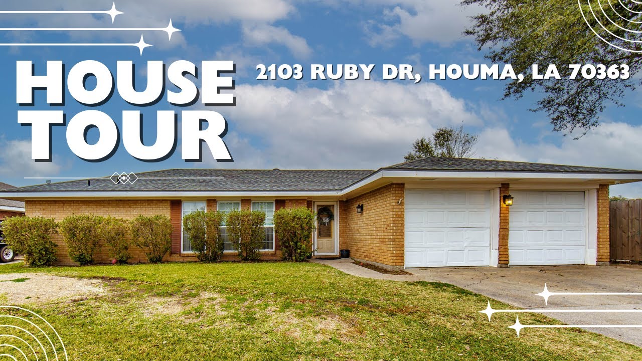 Charming 4-Bedroom Home in Houma, LA – 2103 Ruby Dr