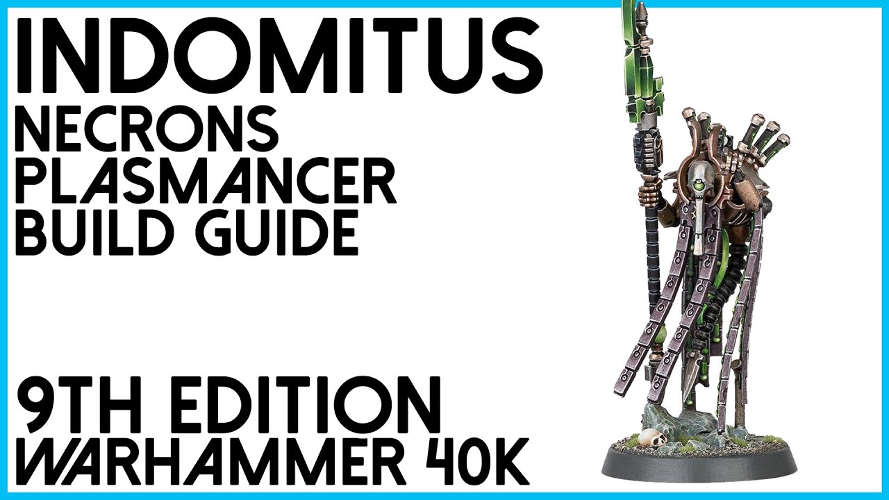 How to build Necron Plasmancer from Indomitus Warhammer 40,000