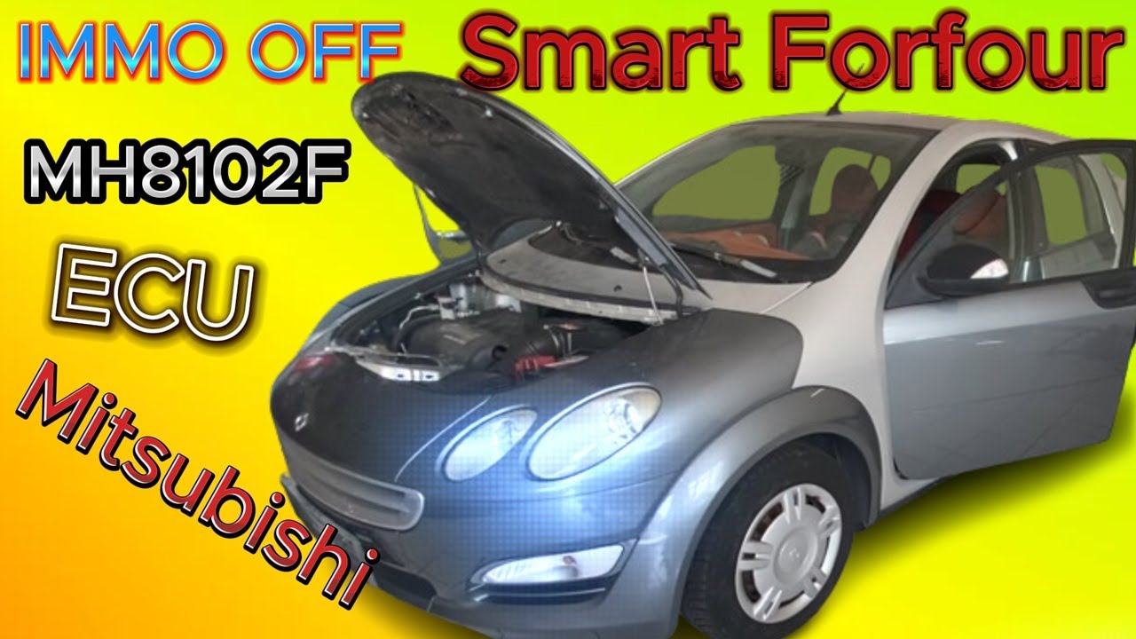 👉Smart Forfour 454 Immo off MH8102F JM4601 E6T42484 Mitsubishi Colt👍 💯