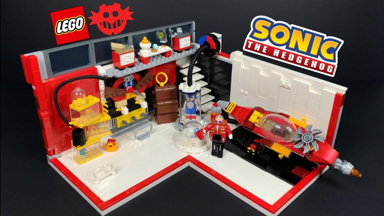 I Built Dr. Eggman's LAIR Out Of LEGO! (Sonic The Hedgehog)