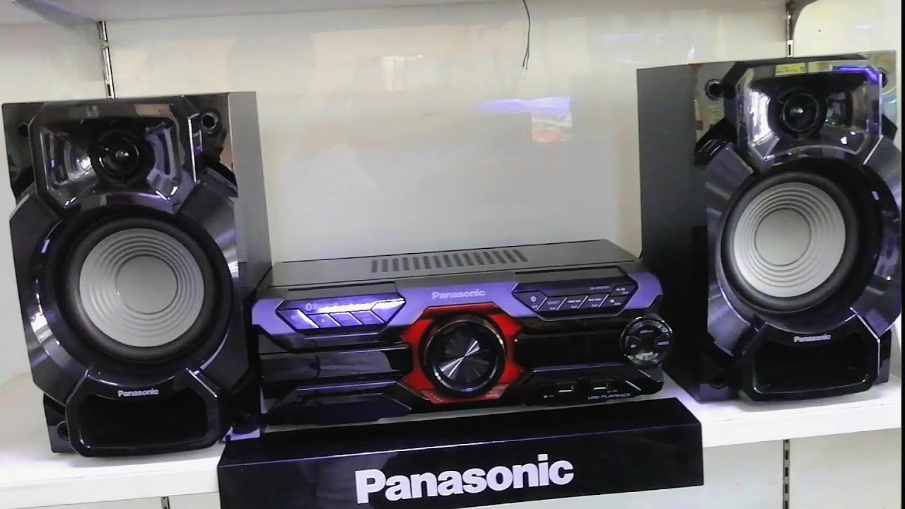 Panasonic SC-AKX320 450W Smart Hi-Fi Mini System - Bluetooth, CD Player, FM Radio, AUX, USB inputs