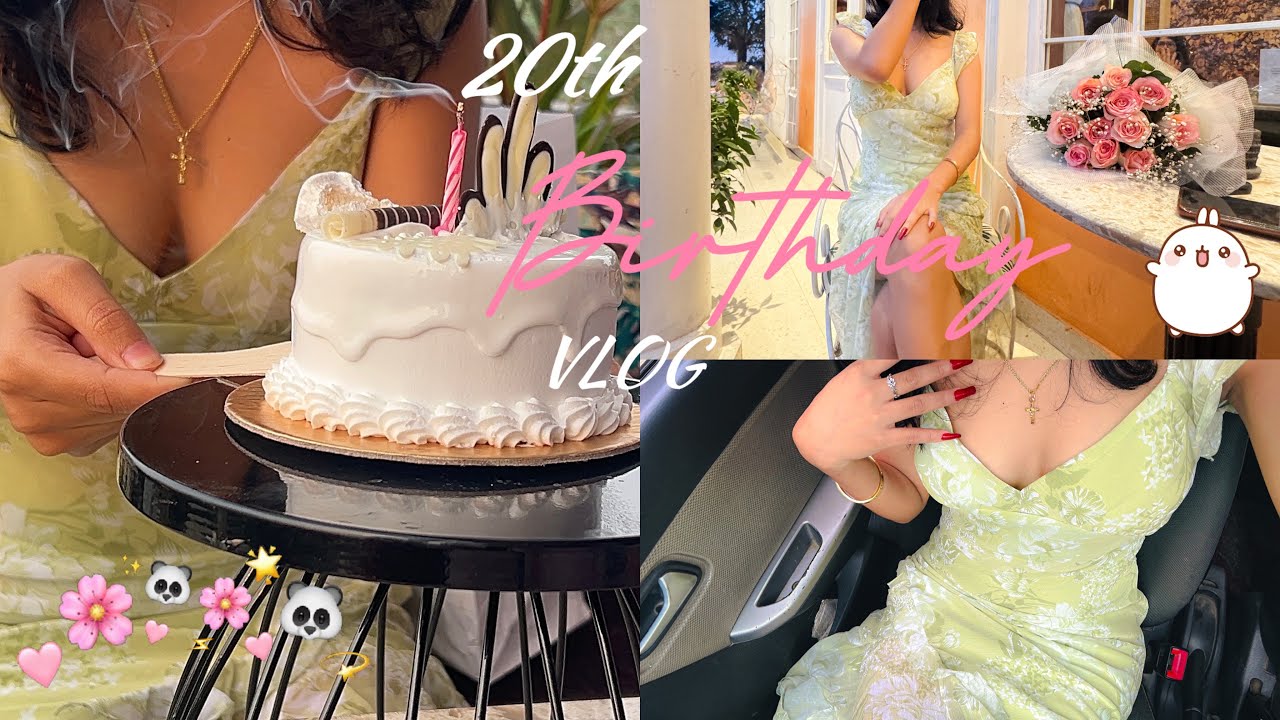 Turned 20 | 20th birthday vlog °❀⋆.ೃ࿔*