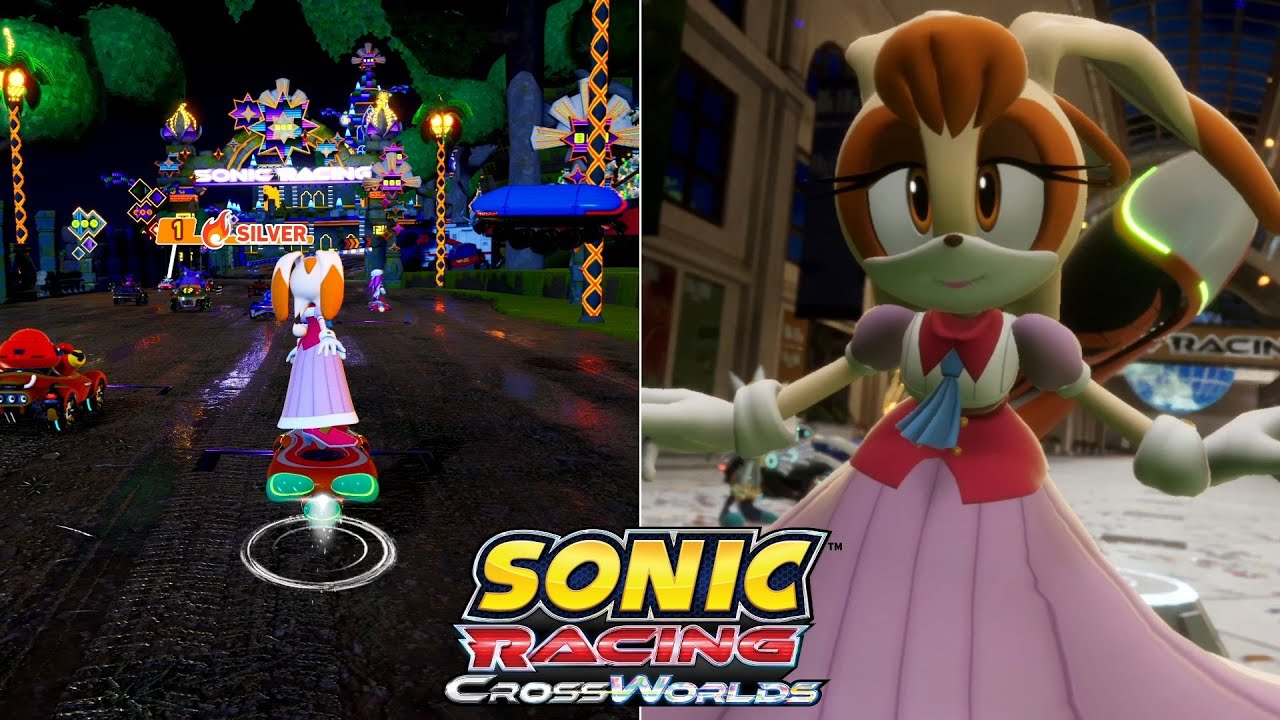 If Vanilla The Rabbit Was In Sonic Racing: CrossWorlds