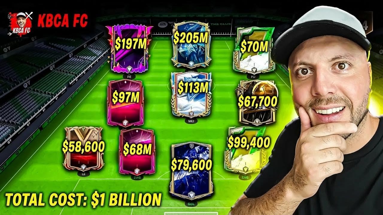 I Built an Insane Squad with 1 Billion Coins in FC MOBILE 25