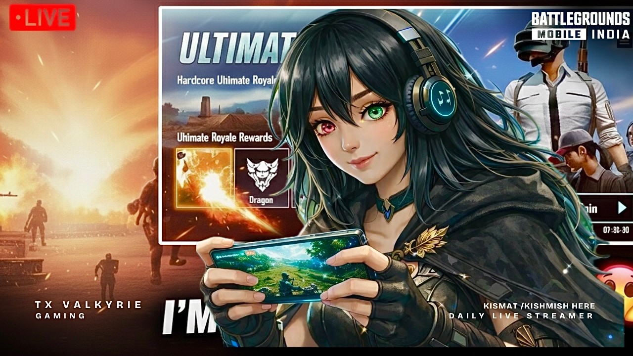 1V1 STREAM - TX VALKYRIE IS LIVE - BGMI LIVE