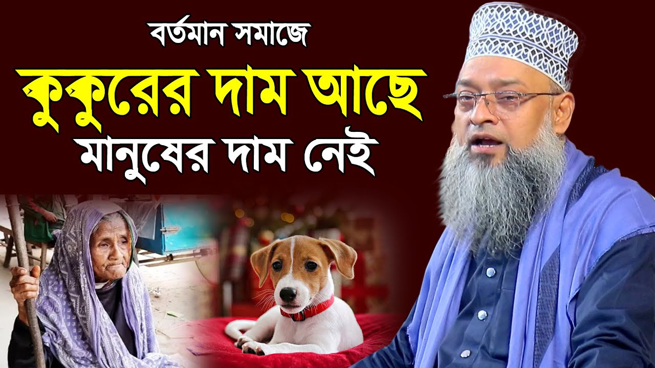 বর্তমান সমাজে কুকুরের দাম আছে , মানুষের দাম নেই | Hasemi Hujur Waz | 3 Star Waz Mahfil