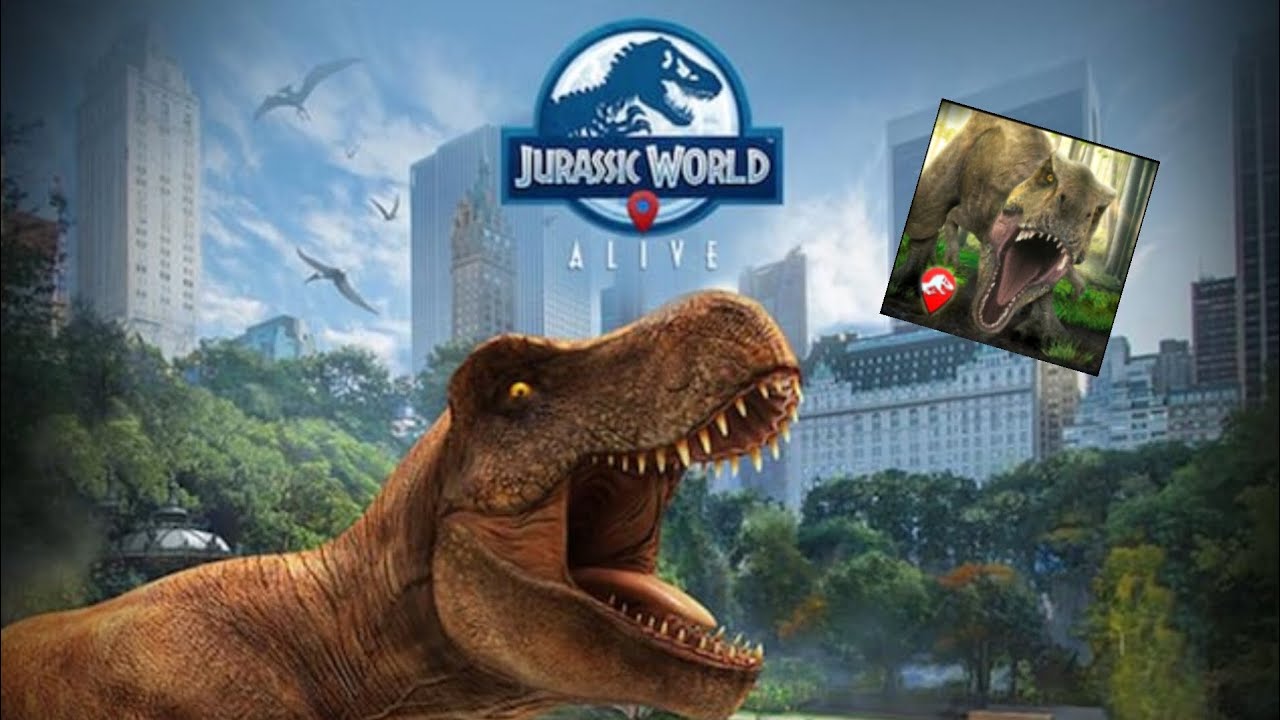 COMENZANDO AVENTURA EN JURASSIC WORLD ALIVE 