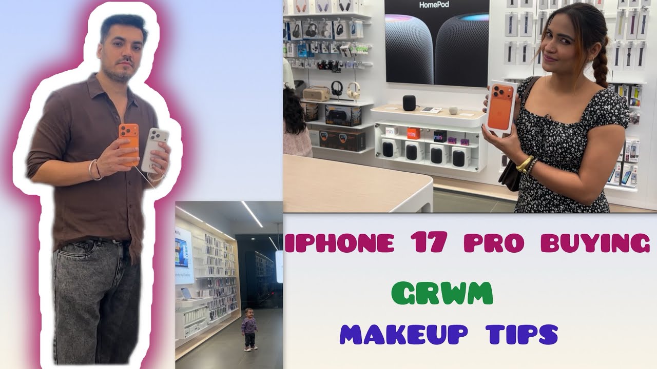omg…😮 finally mere husband ne iphone 17 pro le hi liya 😊🙏🏻📲