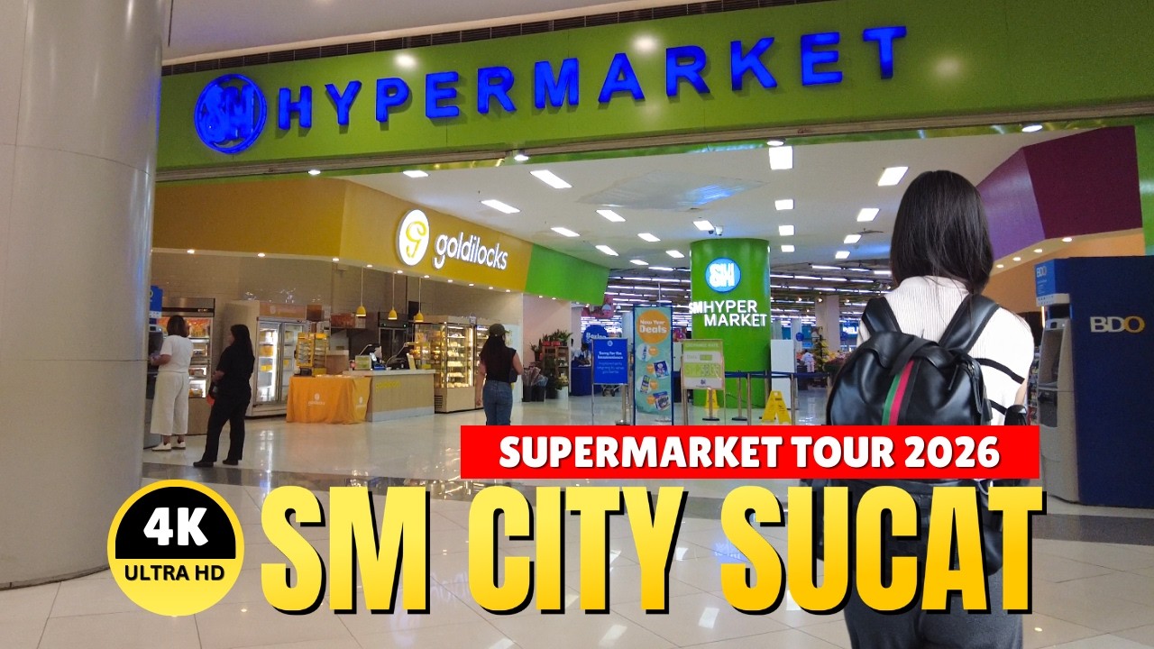 [4K] SM CITY SUCAT I SM HYPERMARKET TOUR!