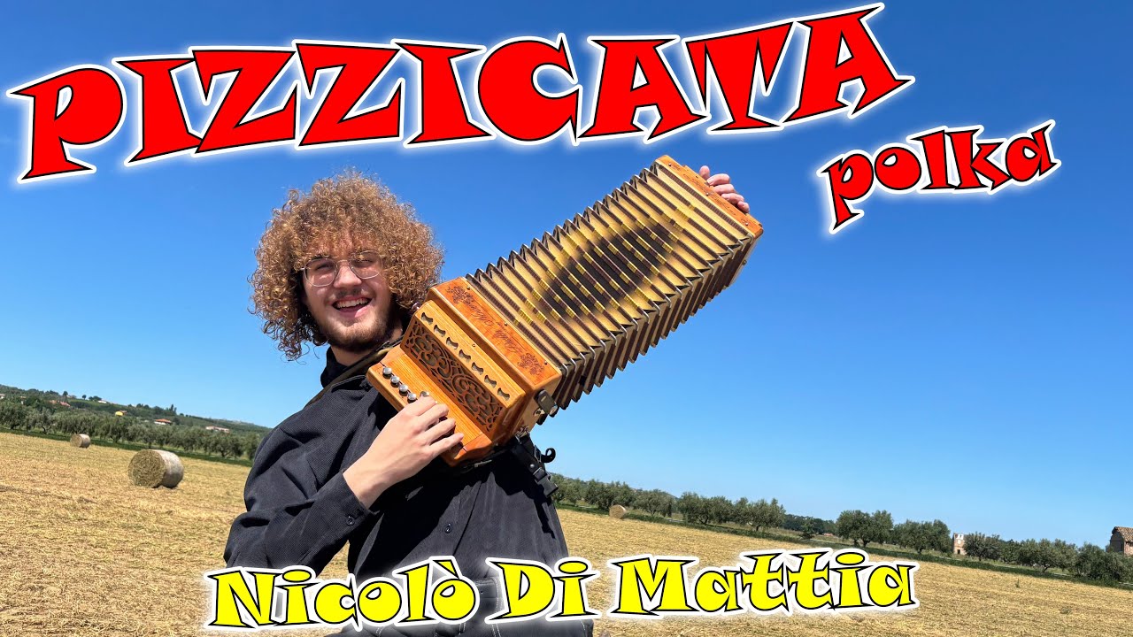 PIZZICATA polka Nicolò Di Mattia campione europeo di ORGANETTO allievo del M. Enzo SCACCHIA