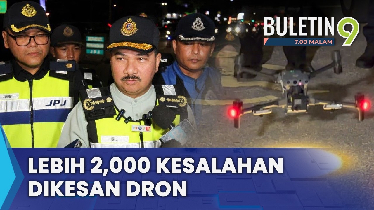 Dron JPJ Rakam 2,384 Kesalahan