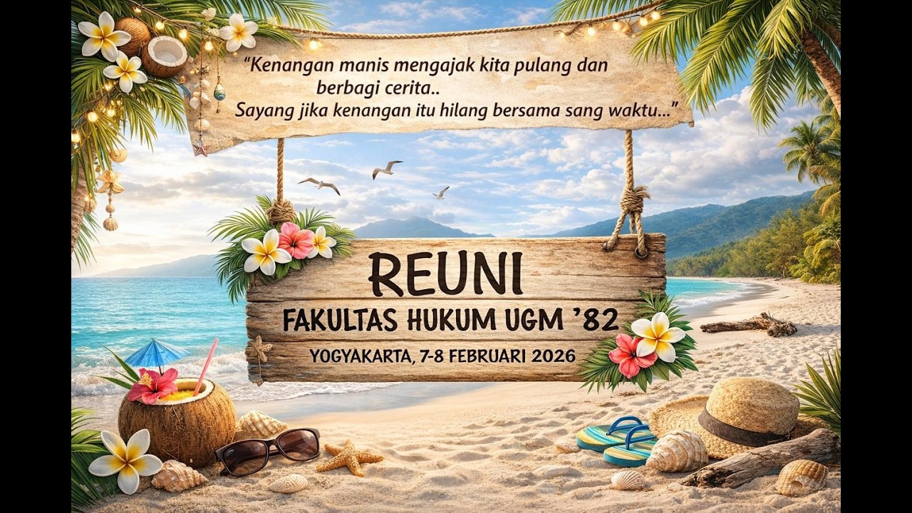 KI GUNARTO GUNOTALIJENDRO || REUNI FAKULTAS HUKUM UGM '82 || DAY 2 - SENAM & CLOSING CEREMONY