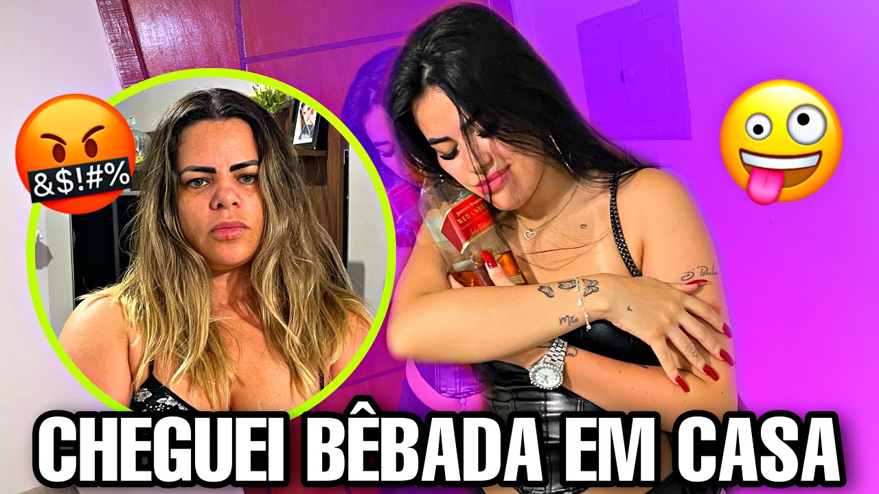 SAI ESCONDIDO E CHEGUEI BÊBADA EM CASA!! *minha mãe ficou muito brava*