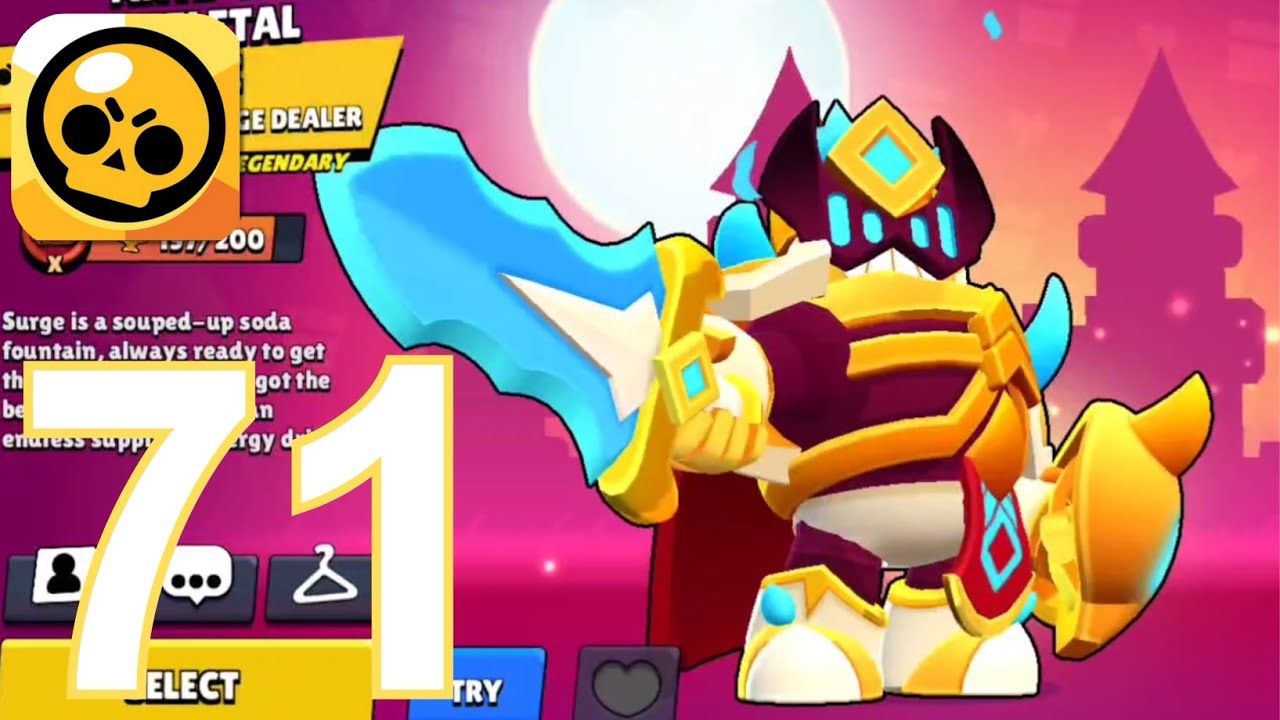 Brawl Stars — Прохождение игры, часть 71 — Новое обновление и Скелетный натиск (iOS, Android) Без...