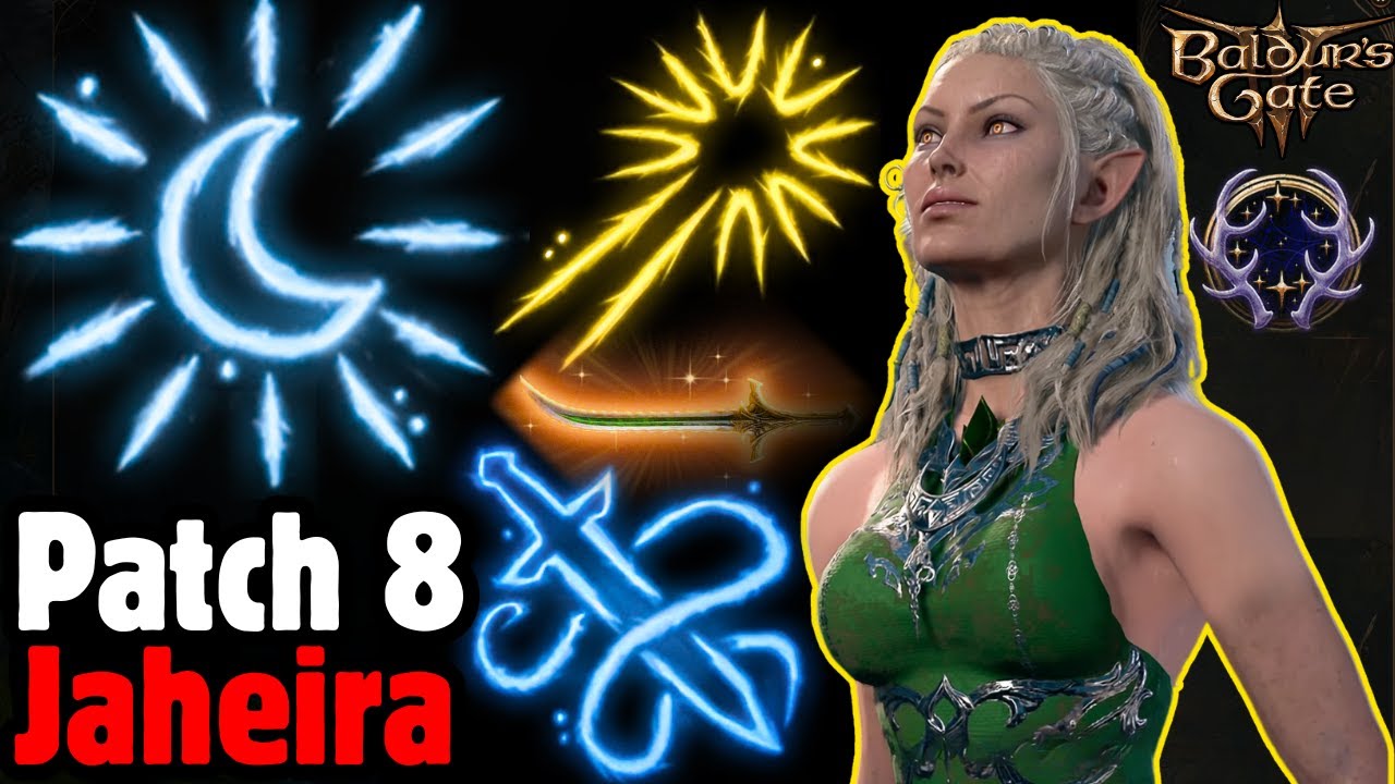 MOST OP JAHEIRA Build Patch 8 - Baldur's Gate 3