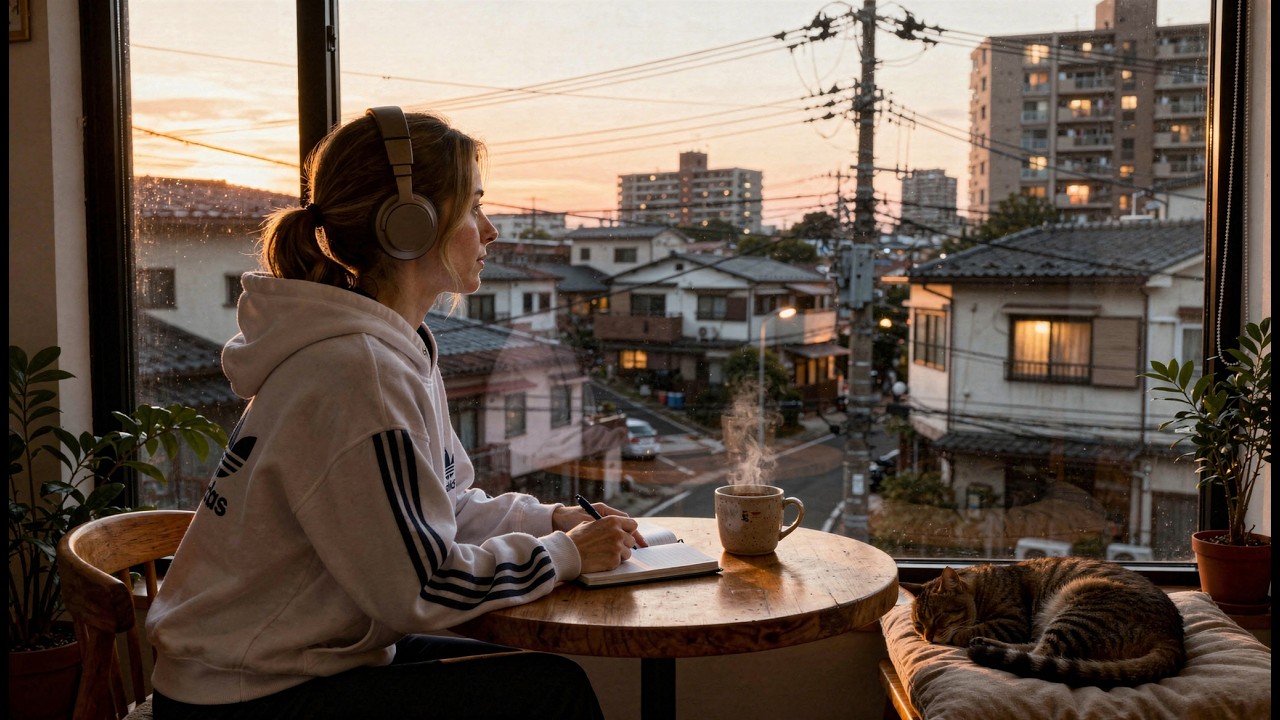 🌆 Urban Sunset Vibes | Música para soltar el día y respirar  100326 🌿☕✨