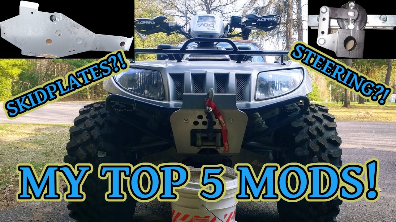 My TOP 5 ATV MODS (Plus 2) That Every Experienced Rider Should Consider FIRST! | ATV Trail Ride