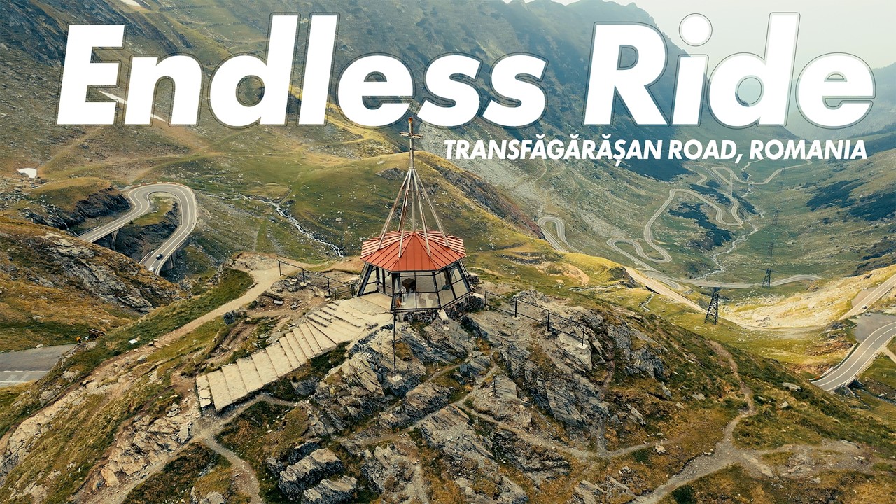 Riding the Legendary Transfăgărășan | Honda Transalp 750 Cinematic Experience (4K)