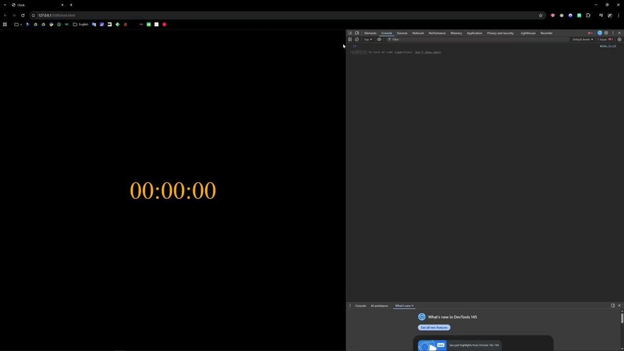 L4 - Clock on the page