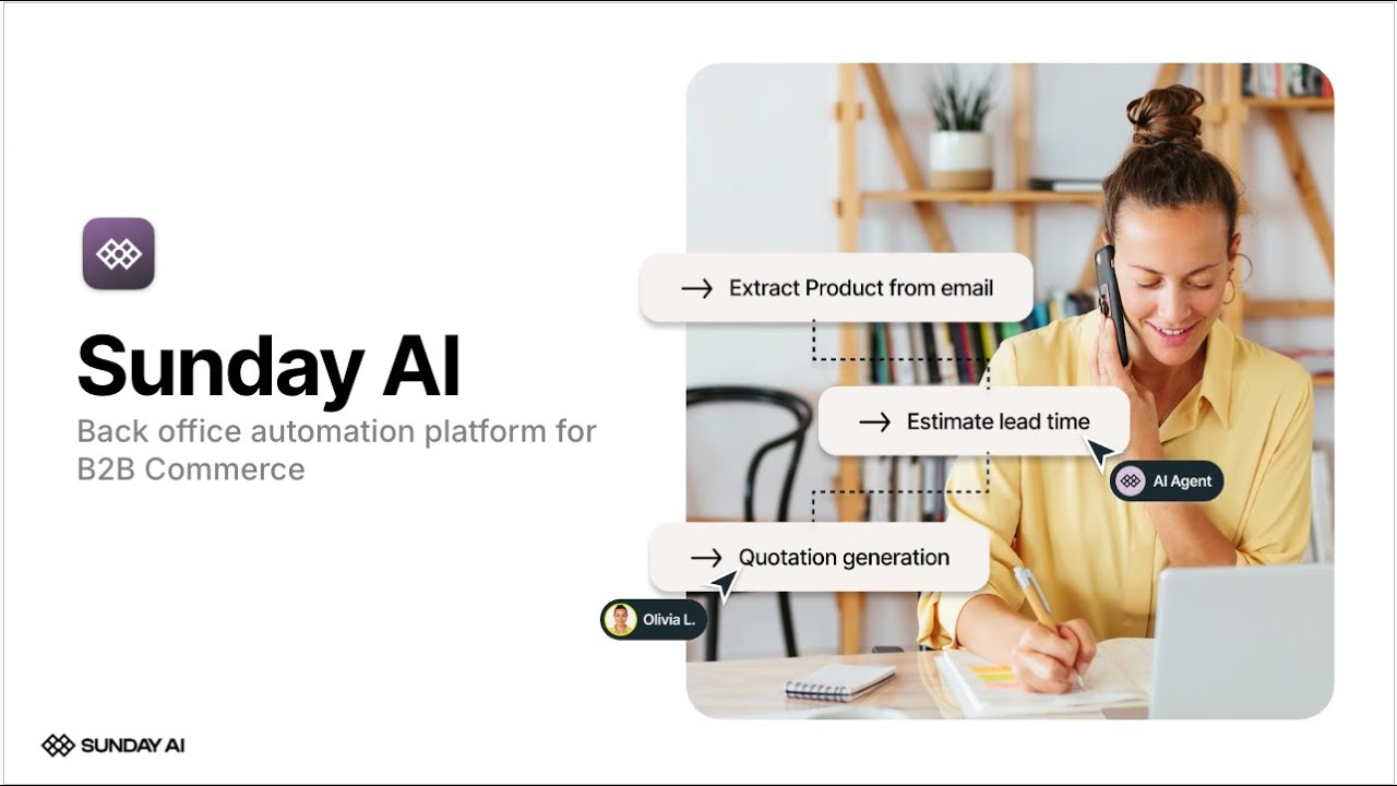 Sunday AI - Demo video