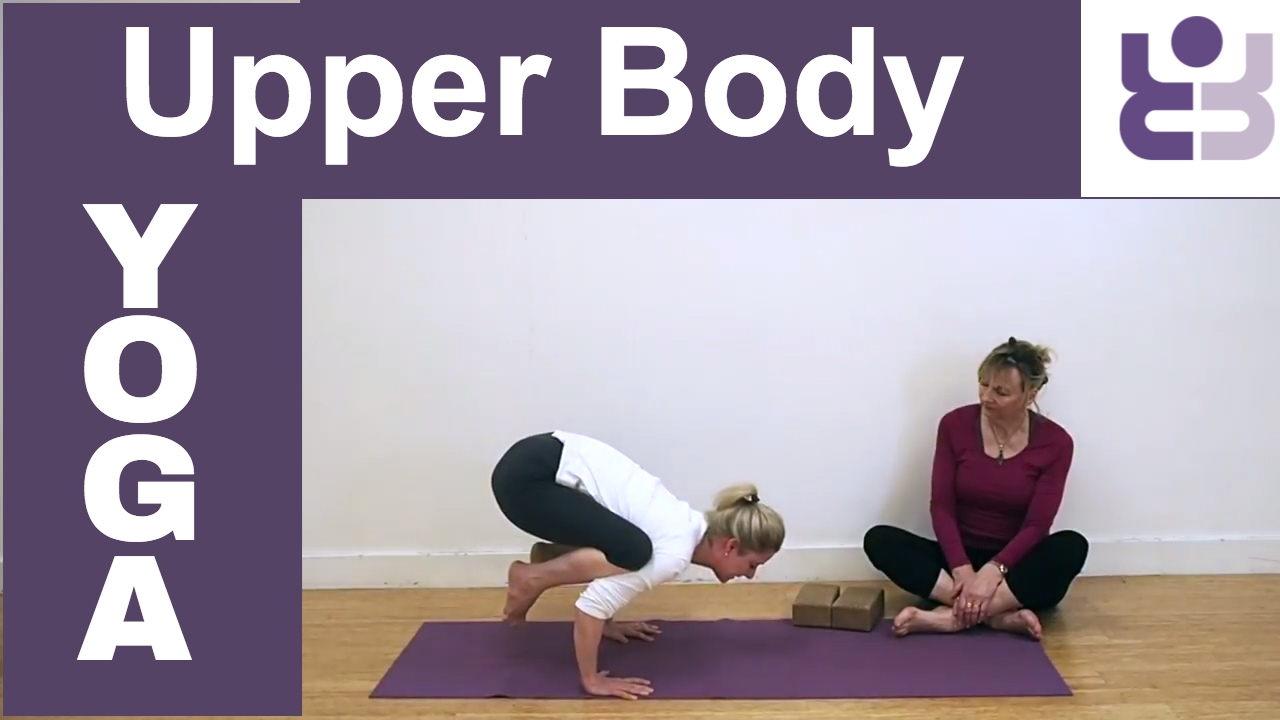 YOGA CHALLENGE for the Upper Body. Pose 3 - Bakasana (Crane Pose)