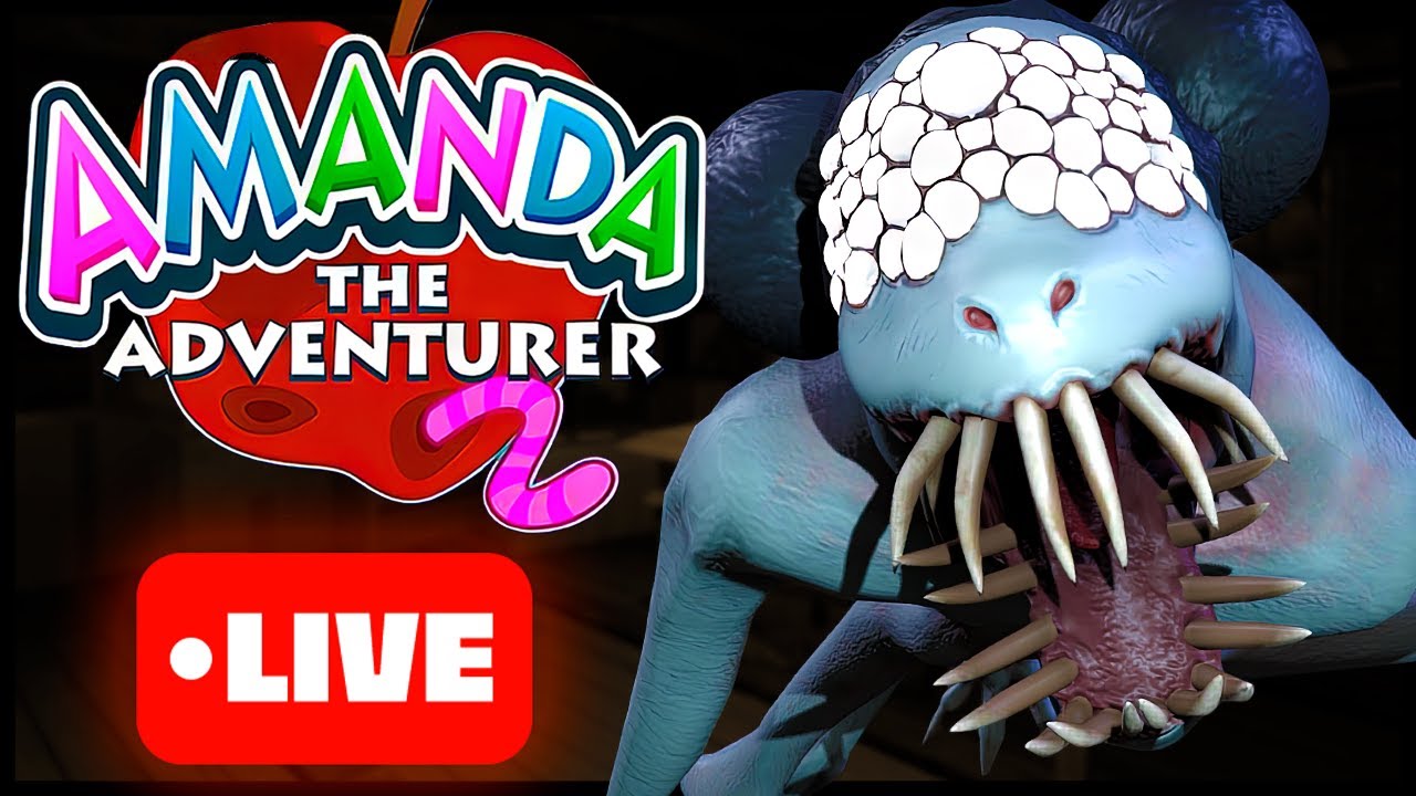 🔴Amanda The Adventurer 2 AO VIVO! Jogo completo e TODOS os Finais em Live!