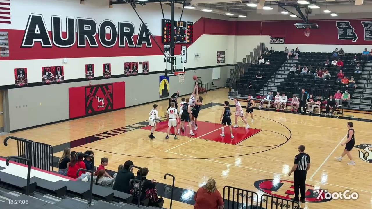 Aurora vs Hollister 1st half