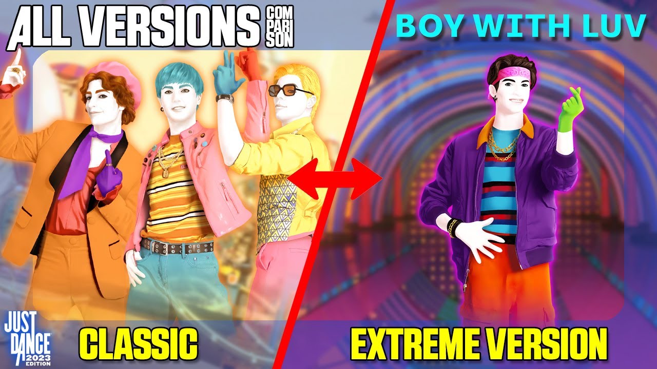 COMPARING BOY WITH LUV | JUST DANCE COMPARISON [ALL VERSIONS]