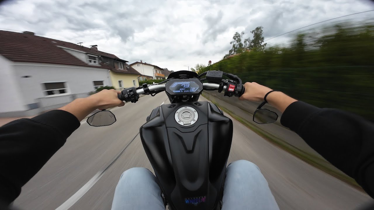 Yamaha MT 07 POV Pure Sound 4K