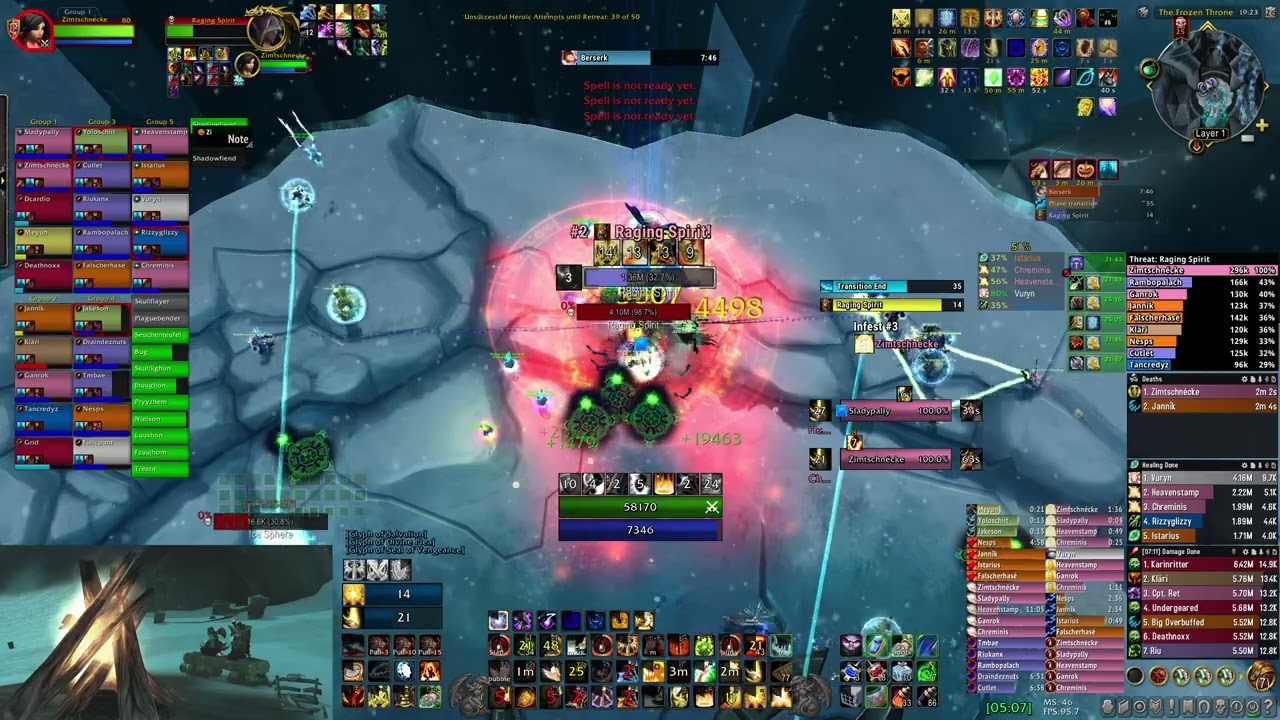 Lich King 25 hc  Prot Paladin PoV - Envy | Everlook