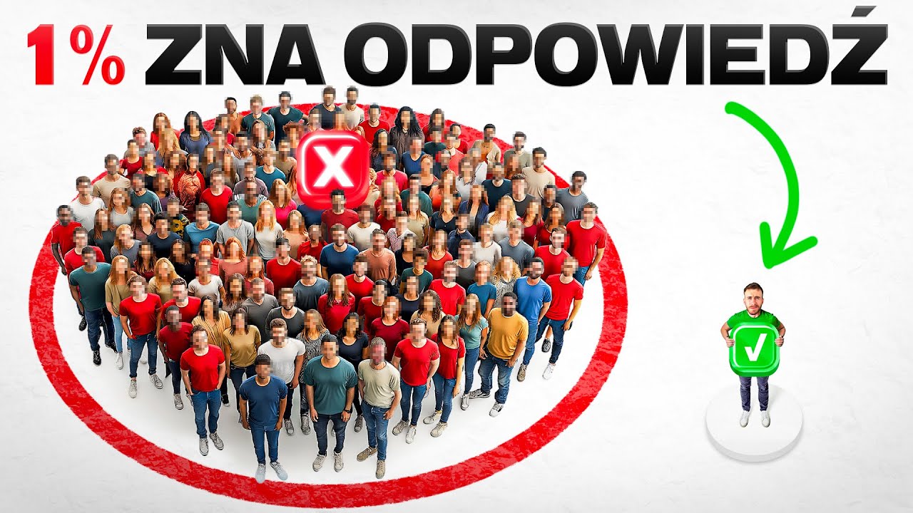 ODPOWIESZ NA PYTANIE WYGRYWASZ 10 000 ZŁ (1 NA 100)