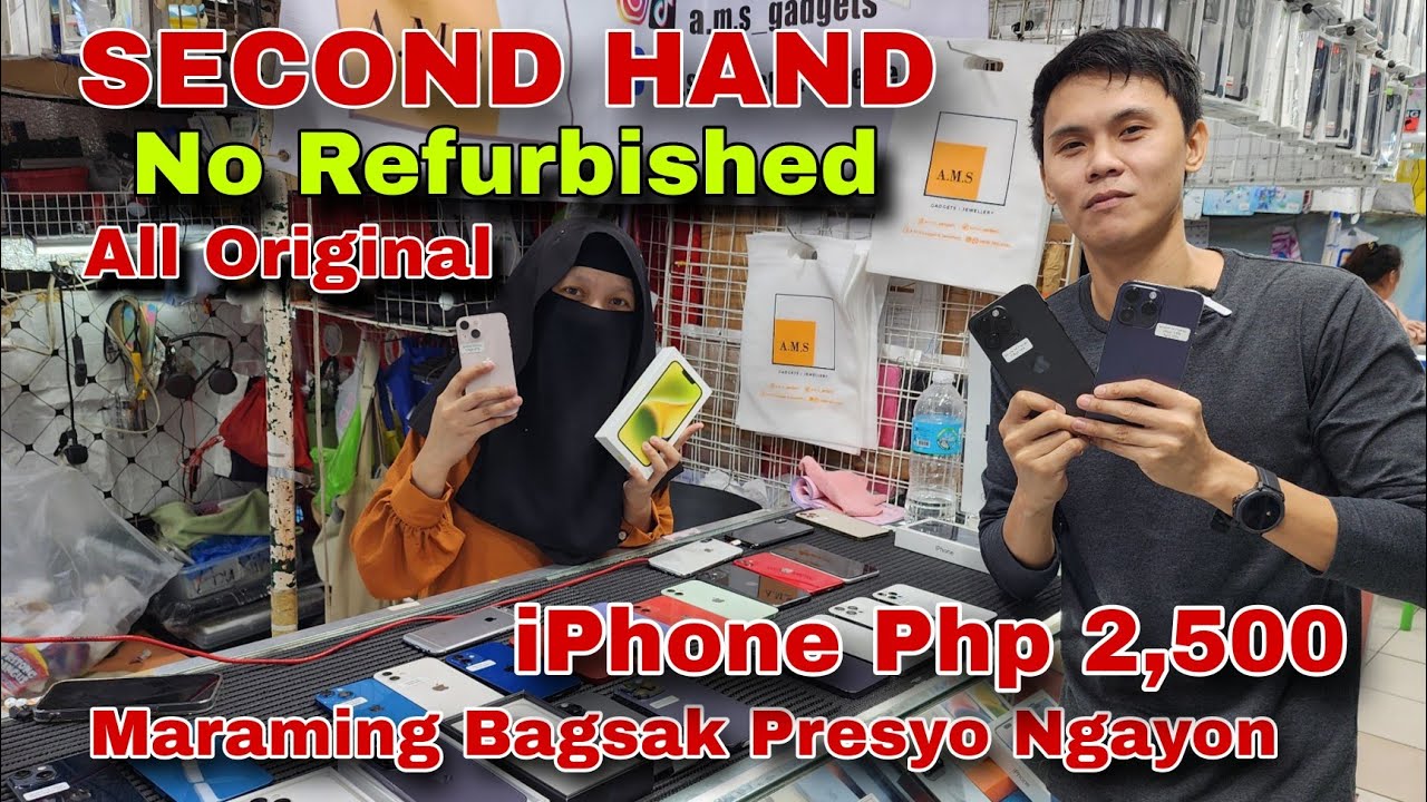Second Hand NO Refurbished All Original, Big Price Drop Update  / IPhone 14 Series, XS, XR, 11, 13,