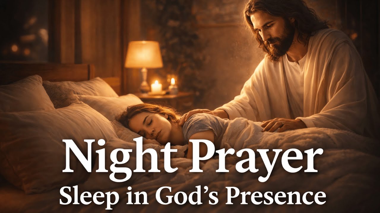 Night Prayer  | Sleep in God’s Presence (Peaceful & Relaxing Prayer with very Calm Background Music)