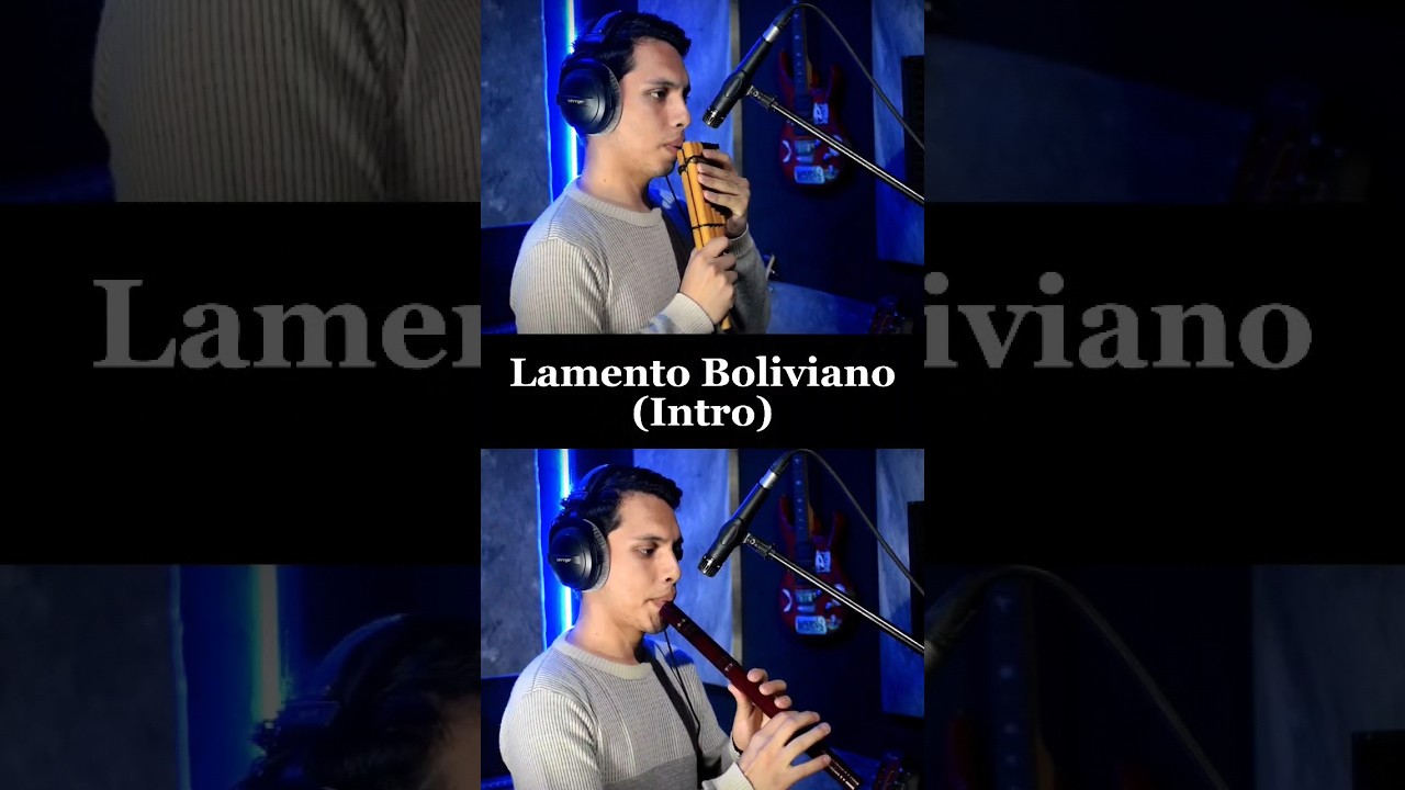 Introducci&oacute;n de Lamento Boliviano con Quena y Zampo&ntilde;a #zampo&ntilde;a #quena #lamentoboliviando