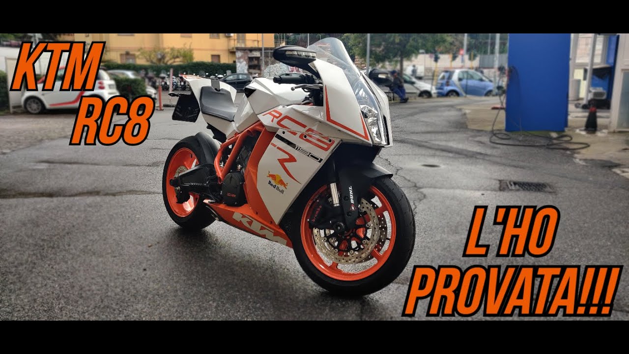 KTM RC8:L'HO PROVATA!!! #4 TEST RIDE