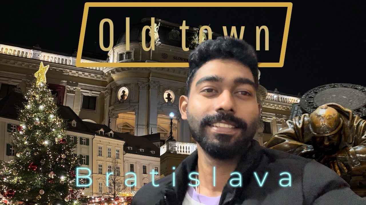 Exploring Old Town Bratislava 🇸🇰  | Nivy Mall & Old Town Walk | Europe Vlog