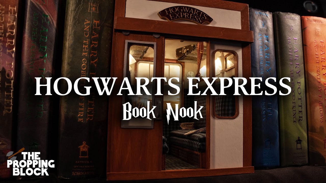 🚂⚡ Hogwarts Express  Book Nook ⚡🚂